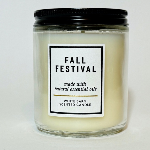 FALL FESTIVAL Single Wick Candle - Picture 1 of 3